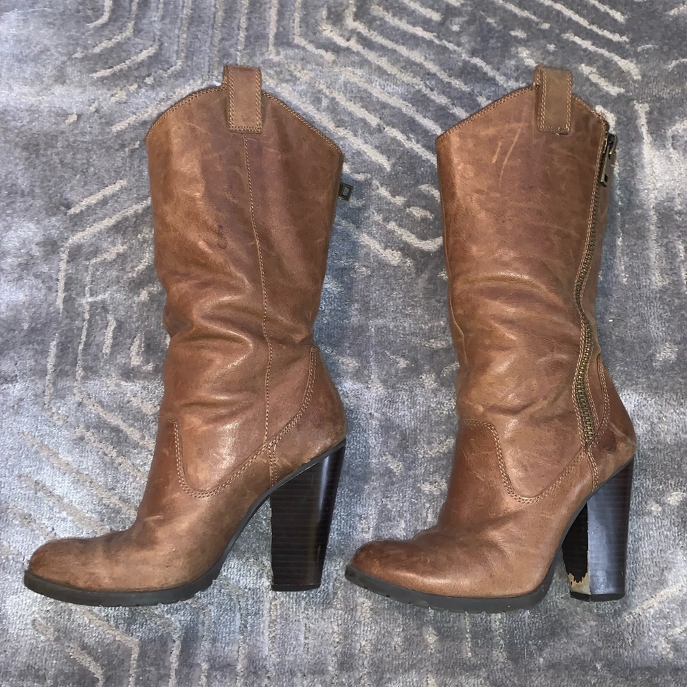 Jessica Simpson SZ 6 Knee High Heeled Boots